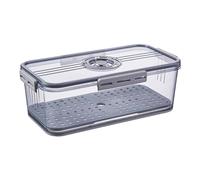 Generisch Boîte à pour le plan de travail de la cuisine - Boîte à réutilisable qui préserve la fraîcheur avec suivi du temps, boîte de rangement à avec valve d'air, récipient de