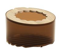 Generisch Boîte de Bain de Sable pour Petits Animaux - Bain de Sable pour Hamsters, Baiin de Por Hamster - Poubelle pour réservoir R Ha, réservoir Sabe, Nettoyage de Por Hamser - Accessoires