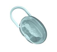 Generisch Boîte de rangement pour tétine - Porte-tétine anti-poussière - Étui de protection transparent pour tétine - Porte-tétine anti-chute pour les déplacements, bleu, Voir description, Voir
