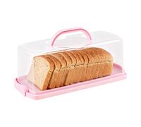 Generisch Boîte de rangement rectangulaire pour grillé | Boîte de rangement avec poignée portable pour pain fait maison pour biscuits, pain, pâtisseries, maison et