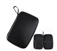 Generisch Boîte de raquettes de tennis de table - Housse de protection imperméable - Organiseur de protection réutilisable pour 2 raquettes et 6 balles - Pour l'entraînement, les voyages et les jeux