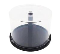 Generisch - Boîte de support - Boîtier de bobine verticale transparente avec axe central, conteneur d'archivage de film de grande capacité, design compact | salle de divertissement à domicile, studio