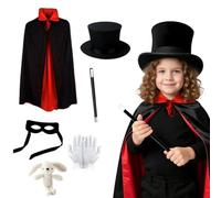 Generisch Boîte magique pour avec gants, costume, interactif | Accessoires de cosplay pour enfants pour filles, Noël, Halloween, fête, anniversaire, théâtre