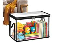 Generisch Boîtes de rangement pour placard - Sacs de déménagement imperméables - Conteneur de livres - Pour jouets, collations, literie, maison, chambre à coucher, école, camping, voyages