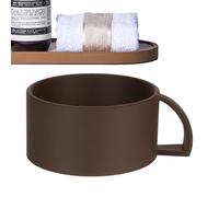 Generisch Bol à raser | Gobelet mousse nettoyante pour rasoir à large bouche - Tasse à crème à raser - Pour hommes, pères, papa, mari, ami