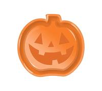 Generisch Bol en métal Décoration d'Halloween : chauve-souris citrouille et bol à bonbons | Bol à fruits en plastique | Assiette à collation en polypropylène Moule à pâtisserie en silicone Moule à