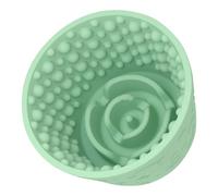 Generisch Bol pour chien - Distributeur de friandises anti-anxiété - En silicone antidérapant - Pour chiens (vert clair)