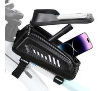 Generisch Bolsa Cuadro De Bicicleta Impermeable - Impermeable Cesta Bicicleta Delantera Con Pantalla Táctil | Bolsa Ciclismo De Tubo | Bolsa para Tubo Con Pantalla Táctil para Bicicletas De Mo
