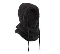 Generisch Bonnet à capuche avec foulard intégré - Cache-cou en peluche - Protection complète contre le froid - Masque facial chaud pour l'hiver - Pour homme et femme - Pour ski, snowboard, randonnée