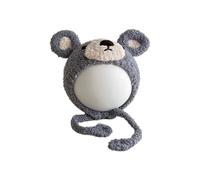 Generisch Bonnet d'hiver chaud 2023 pour bébé garçon | Bonnet en forme d'ours - Doux - Respirant - Pour bébé nouveau-né garçon fille - Mode 2023 - Hiver