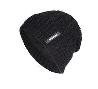 Generisch Bonnet d'hiver unisexe en tricot Bonnet de sécurité Bonnet chaud d'extérieur en tricot pour homme, Noir , taille unique
