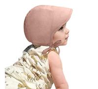 Generisch Bonnet pour bébé pour nouveau-nés et tout-petits, accessoire à capuche respirant avec mentonnière réglable, idéal pour le quotidien, le sport, les loisirs, protège du printemps et