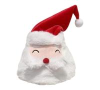 Generisch Bonnets de Noël interactifs dansants musicaux pour adultes | Bonnet de Père Noël musical électrique pour vacances, anniversaire, filles, hommes, femmes