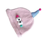 Generisch Bonnets d'hiver pour | Bonnet crocheté, Bonnet Mignon - pour Filles et bébés Tout-Petits en Plein air Temps Froid Automne Hiver Neige, Rose, L
