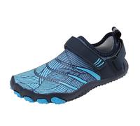 Generisch Border River Tracing Chaussures aquatiques respirantes à séchage rapide pour femme, bleu foncé, 36 EU