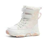 Generisch Bottes d'automne tendance pour filles - Bottes sportives et de loisirs avec semelle profilée robuste - Antidérapantes - Flexibles - Confortables pour les activités de plein air, Blanc., 36