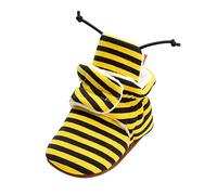 Generisch Bottes de neige chaudes pour garçon de 1 an - Chaussures chaudes pour nourrisson - Prewalker First Walkers - Chaussures de tennis, jaune, 12-18 mois