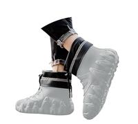 Generisch Bottes de neige d'hiver 2025 pour homme - Isolées - Longueur mi-mollet - Bottes de travail pour la randonnée en plein air par temps enneigé - Confortables et chaudes - Chaussures de massage