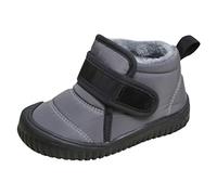 Generisch Bottes de neige d'hiver pour fille par temps froid - Bottes de neige doublées thermiquement pour bébé, gris, 23 EU