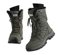 Generisch Bottes de neige tendance pour femme pour l'hiver, semelle épaisse, dessus antidérapant, lacets, pointe haute, chaussures chaudes et confortables, construction robuste, idéales par temps