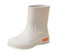 Generisch Bottes de pluie Chelsea pour femme - Bottes mi-hautes - En caoutchouc - Imperméables - Respirantes - Antidérapantes - Confortables - Pour le jardin, le travail en plein air, la pêche, le