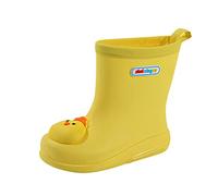 Generisch Bottes de pluie en caoutchouc pour enfants garçons et filles - Bottes de pluie en caoutchouc - Bottes à enfiler - Décontractées - Toutes les chaussures aquatiques, b, 18 EU