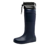 Generisch Bottes de pluie extra hautes en caoutchouc PVC pour homme et femme - Imperméables - Résistantes à l'abrasion - Doublure en néoprène - Semelle intérieure rembourrée et résistante, bleu, 40 EU