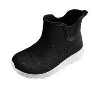 Generisch Bottes de pluie pour garçons et filles - Antidérapantes - À porter - Quatre bottes de pluie - Pour enfants et étudiants - Mode décontractée - Toutes les chaussures aquatiques d'extérieur