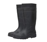 Generisch Bottes de pluie pour homme imperméables : bottes mi-hautes, bottes en caoutchouc légères, chaussures de travail antidérapantes, chaussures de sécurité confortables, chaussures de protection
