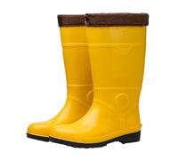 Generisch Bottes de pluie pour homme imperméables : bottes mi-hautes, bottes en caoutchouc légères, chaussures de travail antidérapantes, chaussures de sécurité confortables, chaussures de protection