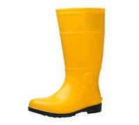 Generisch Bottes de pluie unisexes extra larges, avec semelle épaisse, semelle anti-perforation et antidérapante, bottes en caoutchouc robustes, imperméables et antidérapantes, l, 46 EU