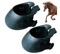 Generisch Bottes de sabot antidérapantes avec sangle réglable - Chaussures de protection pour compétition, entraînement, récupération, entretien des sabots et protection
