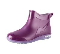 Generisch Bottes d'été courtes pour femme - Semelle antidérapante - Séchage rapide - Chaussures de pluie respirantes - Résistantes à l'usure - Chaussures de jardin confortables, lilas, 36 EU