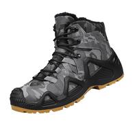 Generisch Bottes d'hiver pour homme - Doublées et imperméables - Résistantes à l'abrasion - Antidérapantes - Bottes de neige - Bottes de randonnée - Bottes de randonnée - Pour la course à pied, le