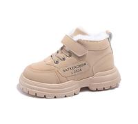 Generisch Bottes d'hiver tendance pour fille avec aspect - Pour les jours froids - Confortable à utiliser au quotidien, kaki, 31.5 EU