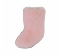 Generisch Bottes en fausse fourrure pour femme - Bottes d'hiver confortables - Bottes de neige chaudes pour l'intérieur et l'extérieur - Chaussures plates pour l'extérieur - Mode décontractée, Rose