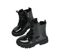 Generisch Bottes tendance pour fille avec semelle souple pour un confort exceptionnel - Accompagnement élégant au quotidien, Noir , 31.5 EU