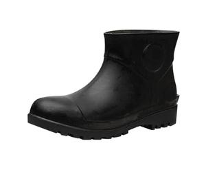 Generisch Bottines Chelsea pour homme - Bottines à plateforme à enfiler - Bottes en caoutchouc pour homme - Bottes de pluie imperméables - Bottes de pluie courtes - Bottines d'écurie, c, 40 EU