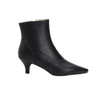 Generisch Bottines courtes pour femme - Bottines d'hiver pointues avec talons aiguilles - Bottines d'hiver - Bottines avec talons aiguilles, Noir , 34 EU