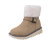 Generisch Bottines d'hiver doublées pour femme - Bottes d'hiver imperméables - Bottes de neige chaudes - Bottes d'hiver - Bottes d'hiver - Bottes d'hiver - Bottes thermiques pour les jours froids