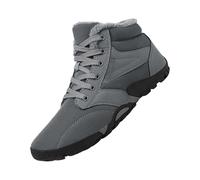 Generisch Bottines d'hiver pour femme - Bottes de neige à lacets - Semelle épaisse - Chaussures de randonnée - Bottes thermiques antidérapantes - Bottes d'hiver chaudes - Doublure pour la course à