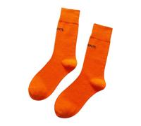 Generisch Bottines pour femme - En cuir - Crystal Bottom - Mode tendance - À lacets - Imperméables - Légères - Avec fond épais - Bottines de pluie matsutake, Orange, 37 EU