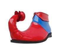 Generisch Bottines pour spectacles sur scène, spectacles de comédie et costumes de clown avec bout surélevé unique, bleu, 41 EU