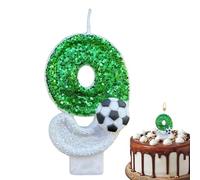 Generisch Bougies d'anniversaire à paillettes - Bougies à paillettes - Décoration polyvalente pour cadeaux d'invités pour anniversaires, décoration de gâteau créative pour mariage