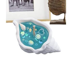 Generisch Bougies parfumées avec Coquillage de mer - Décoration en coulée à la Main esthétique et Tendance, Forme de Coquillage élégante, Longue durée de Combustion, Lisse, relaxante