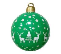 Generisch Boules de Noël gonflables pour décoration de porte d'entrée, 60 | Boule décorative gonflable pour la maison, le bureau, le jardin, la cour, la terrasse, la pelouse, le salon, l'extérieur