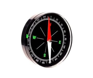 Generisch Boussole en plastique remplie d'huile pour la navigation nocturne | Boussole en plastique robuste pour les aventures en plein air, la randonnée et le camping, les voyages et les explorations en