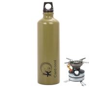 Generisch Bouteille de carburant - Bidon de carburant | Bidon d'essence, 750 ml Bidon de gaz de stockage d'essence de camping, réservoir d'essence, réservoir de stockage d'urgence, alliage d'aluminium
