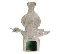 Generisch Bouteille de whisky, chien de chasse, liqueur, carafe à décanter, récipient à alcool hermétique, figurine de collection, support décoratif pour vin, brandy, vodka, tequila, pour la maison et