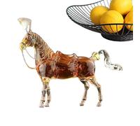 Generisch Bouteille de whisky | Récipient à whisky en forme de cheval - Récipient pour boissons - Pour bar à cocktail, boissons, spiritueux, bar, fête et cuisine